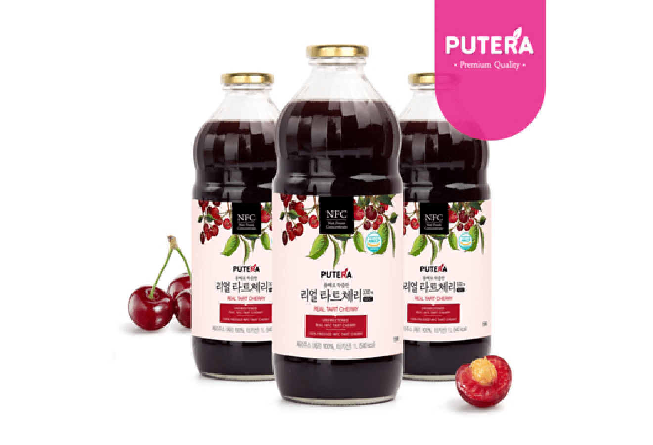통째로 착즙한 리얼타트체리100%